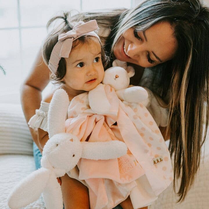 Blossom Bunny Dot Buddy Blanket