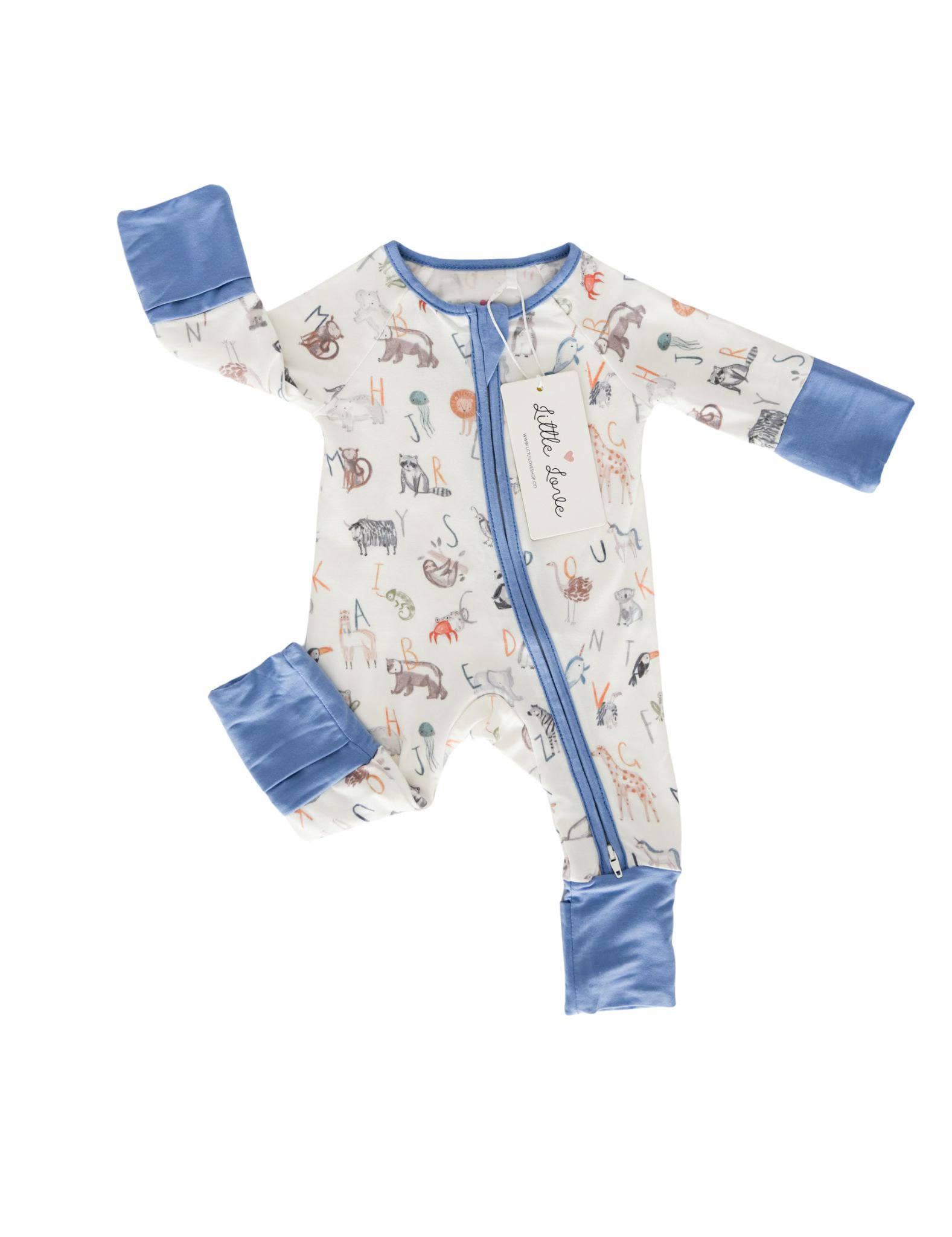 Animal Alphabet Bamboo Romper