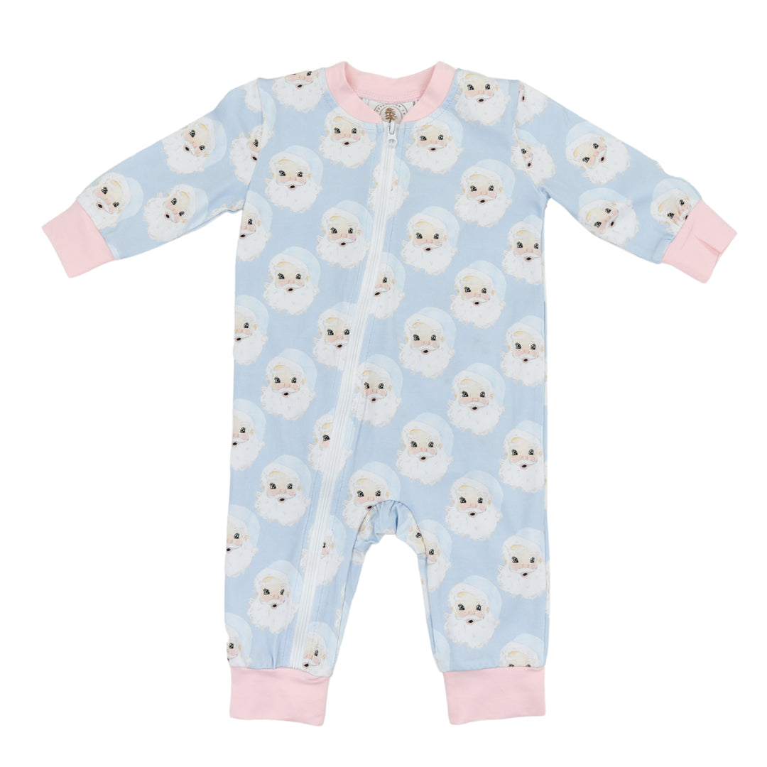 Santa Baby Girls Pink Zippy Lounge