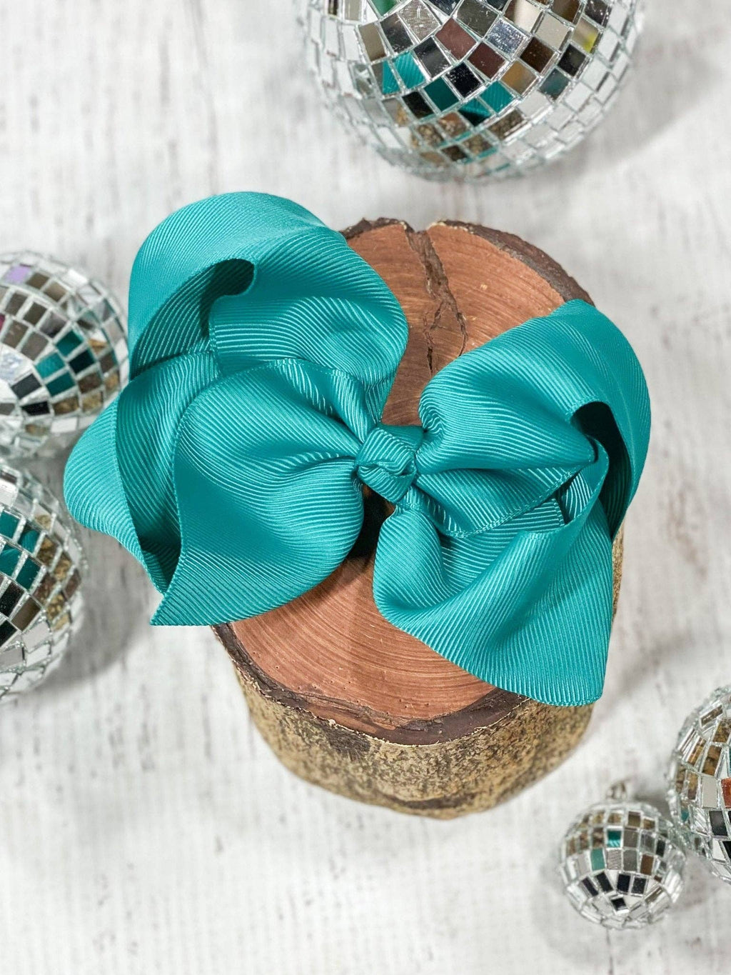 4.5" Classic Grosgrain Hair Bow | Alligator Clip, Satin Headband, or French Clip