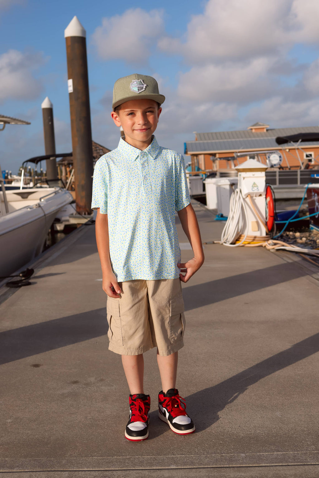 Youth Mahi Mahi Marlin Polo