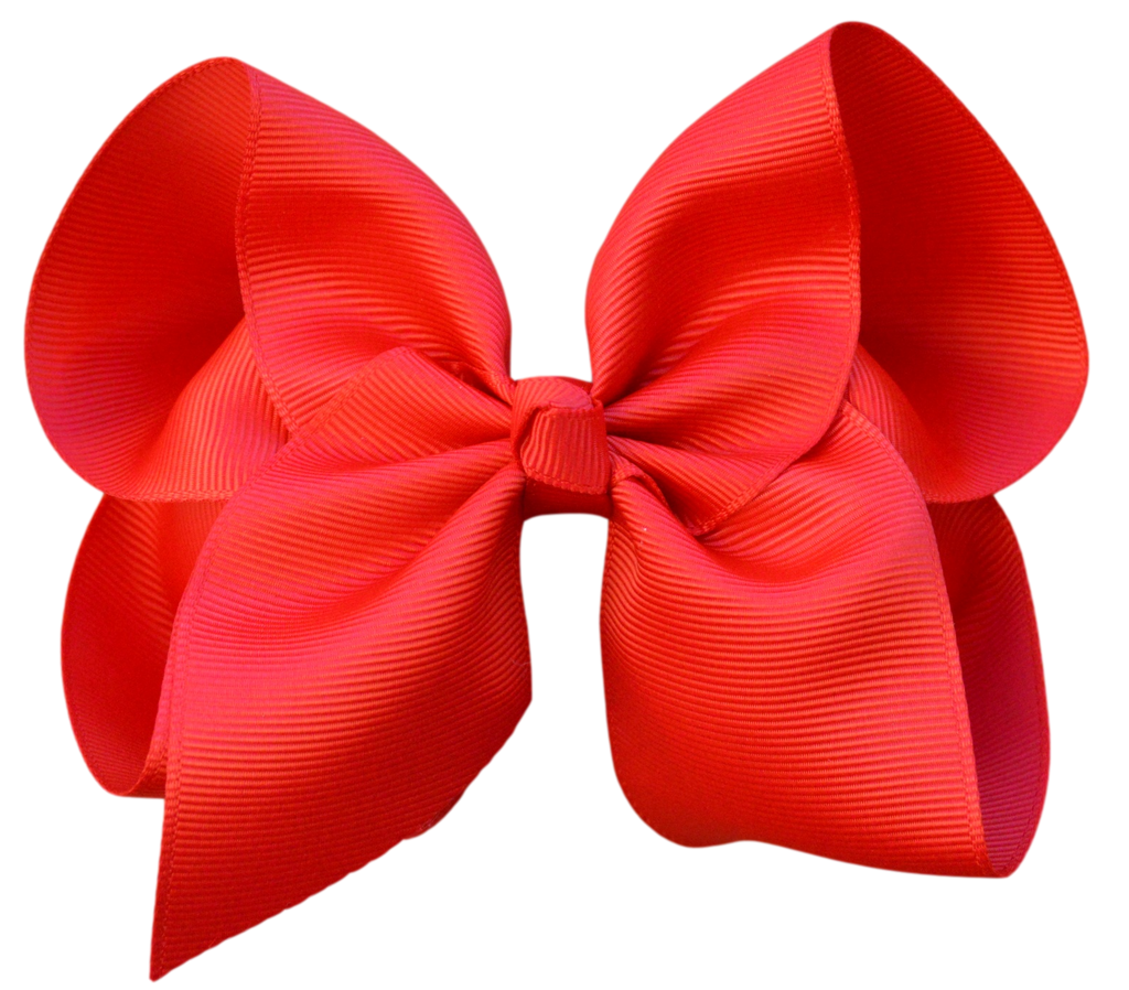 4 inch Solid Grosgrain Bow