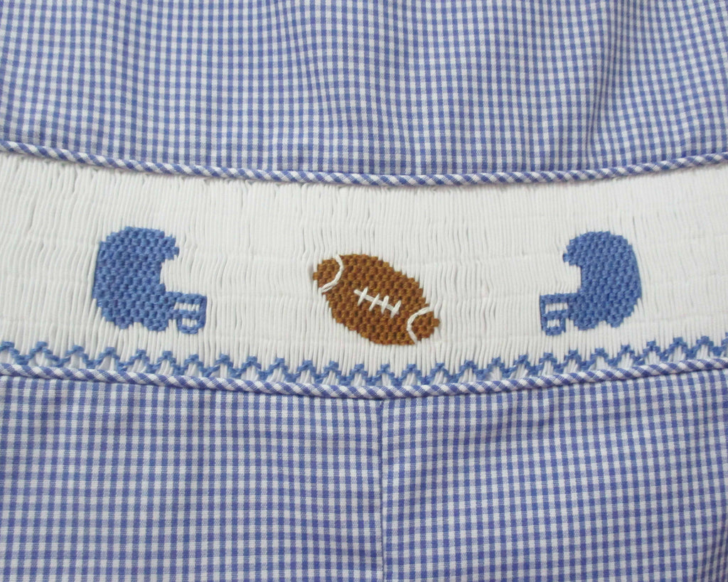 Football Blue and White Jacob Shortall