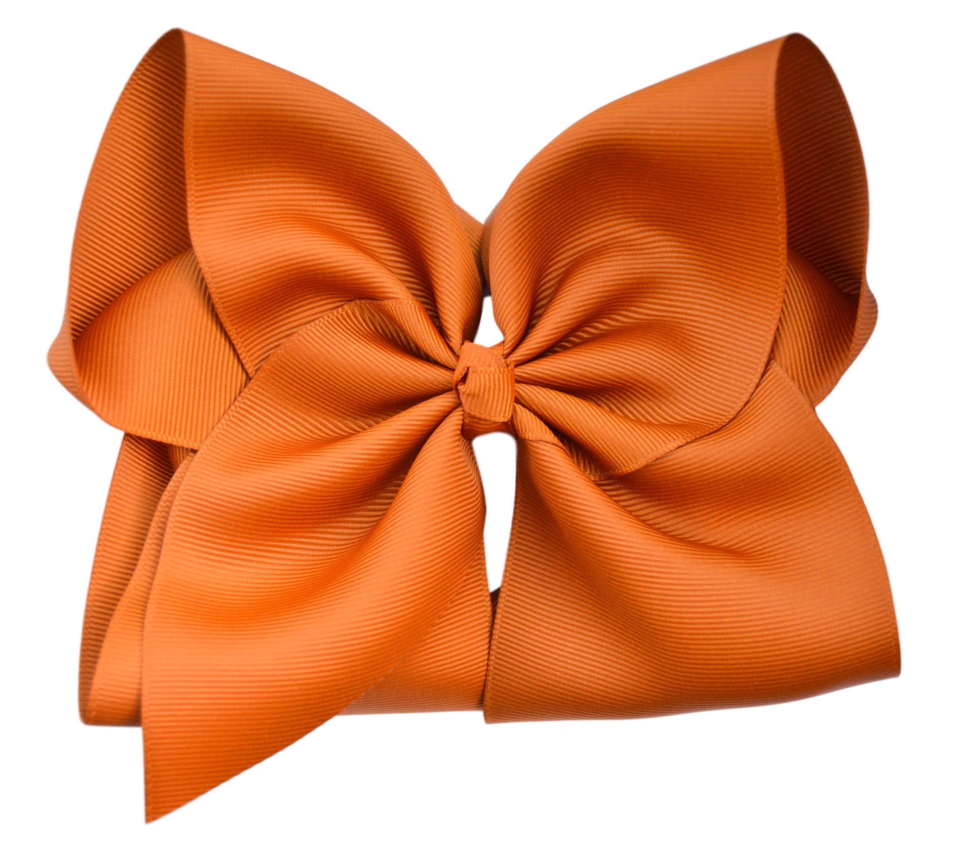 4 inch Fall Solid Grosgrain Bow