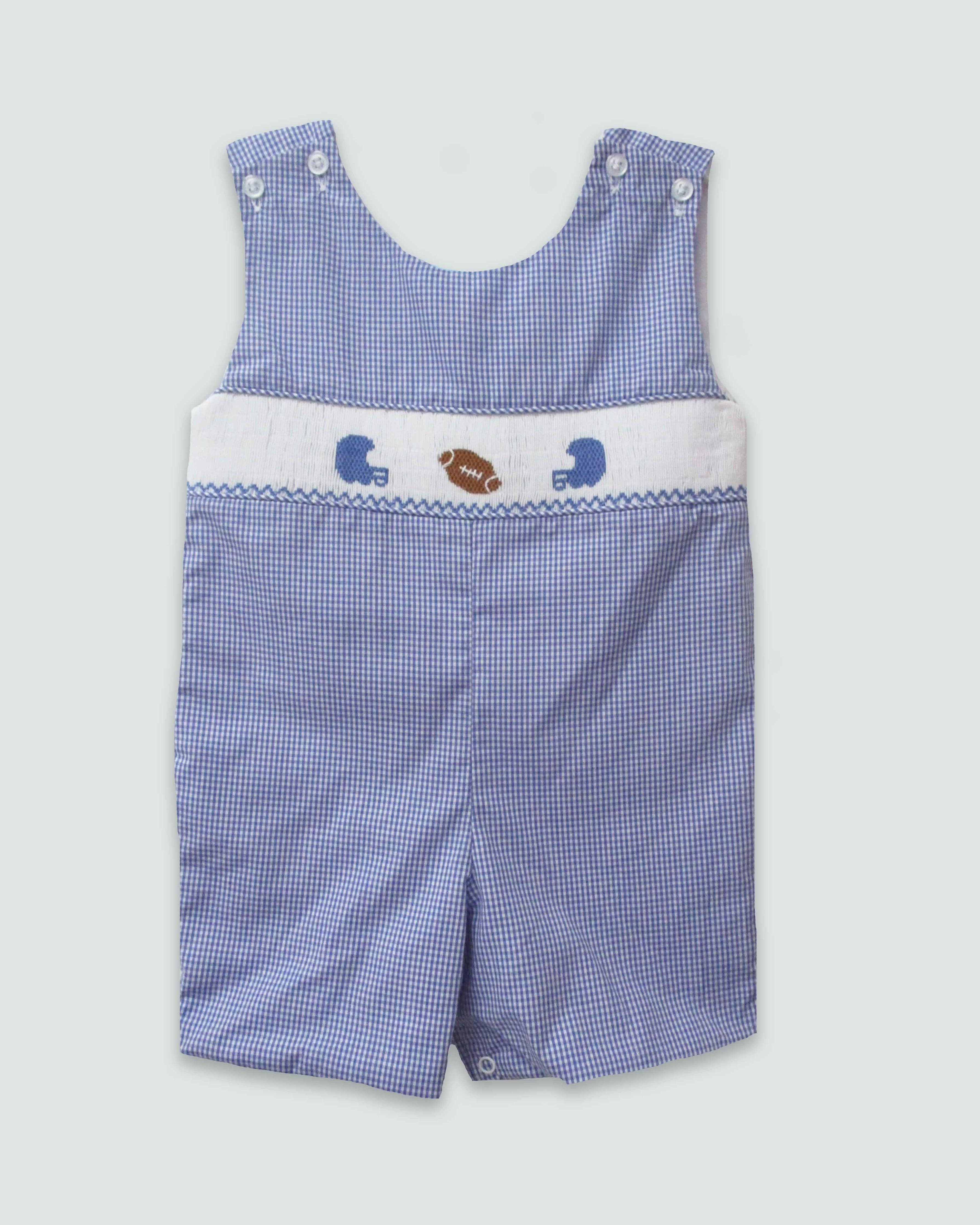 Football Blue and White Jacob Shortall