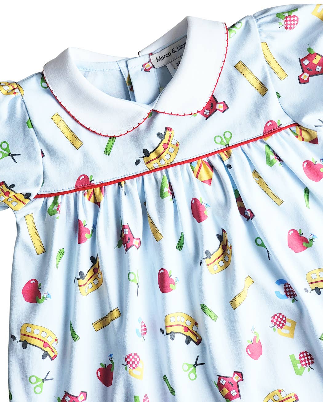 Back To school Float Girl dress Pima Cotton