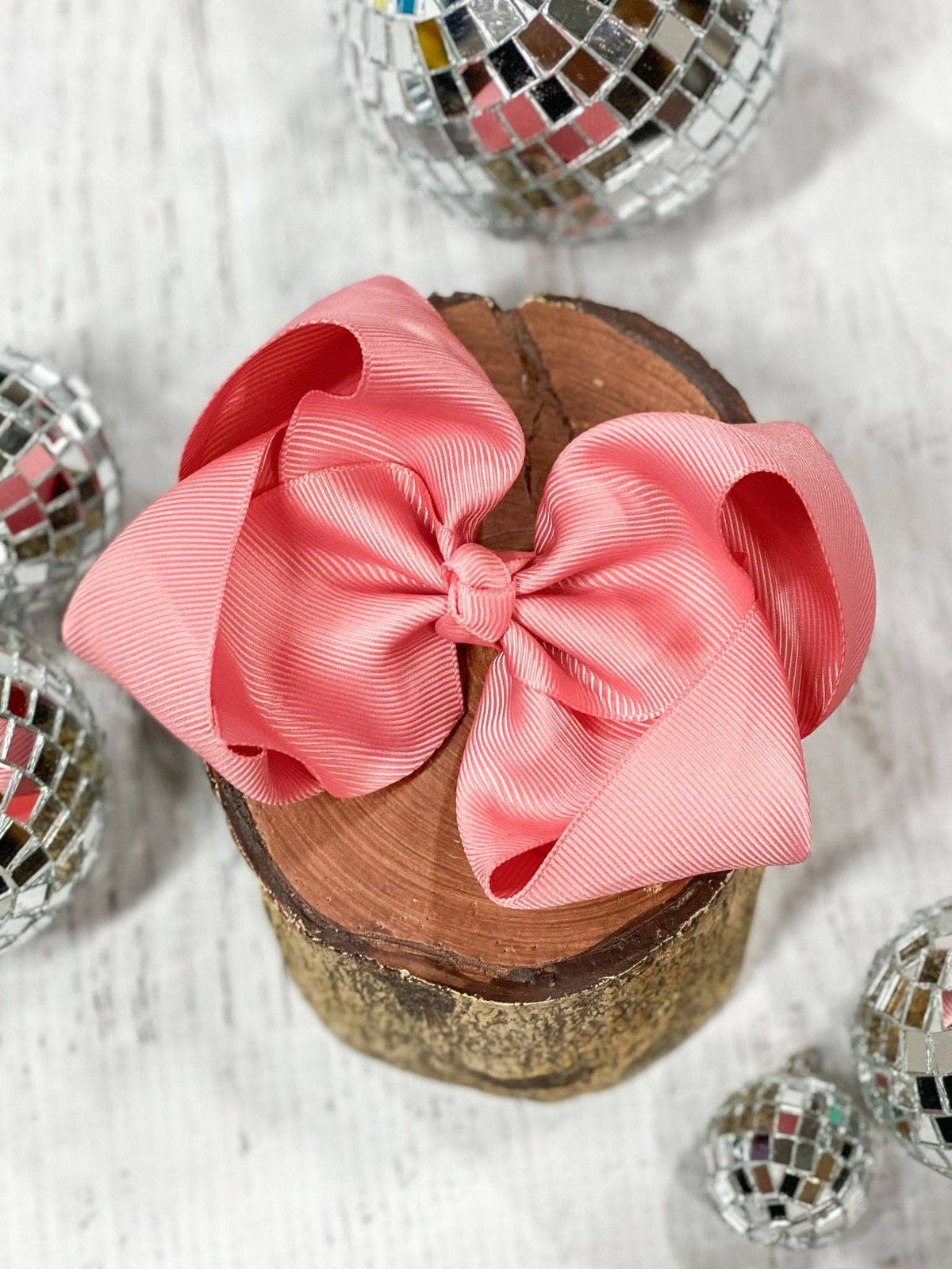 4.5" Classic Grosgrain Hair Bow | Alligator Clip, Satin Headband, or French Clip