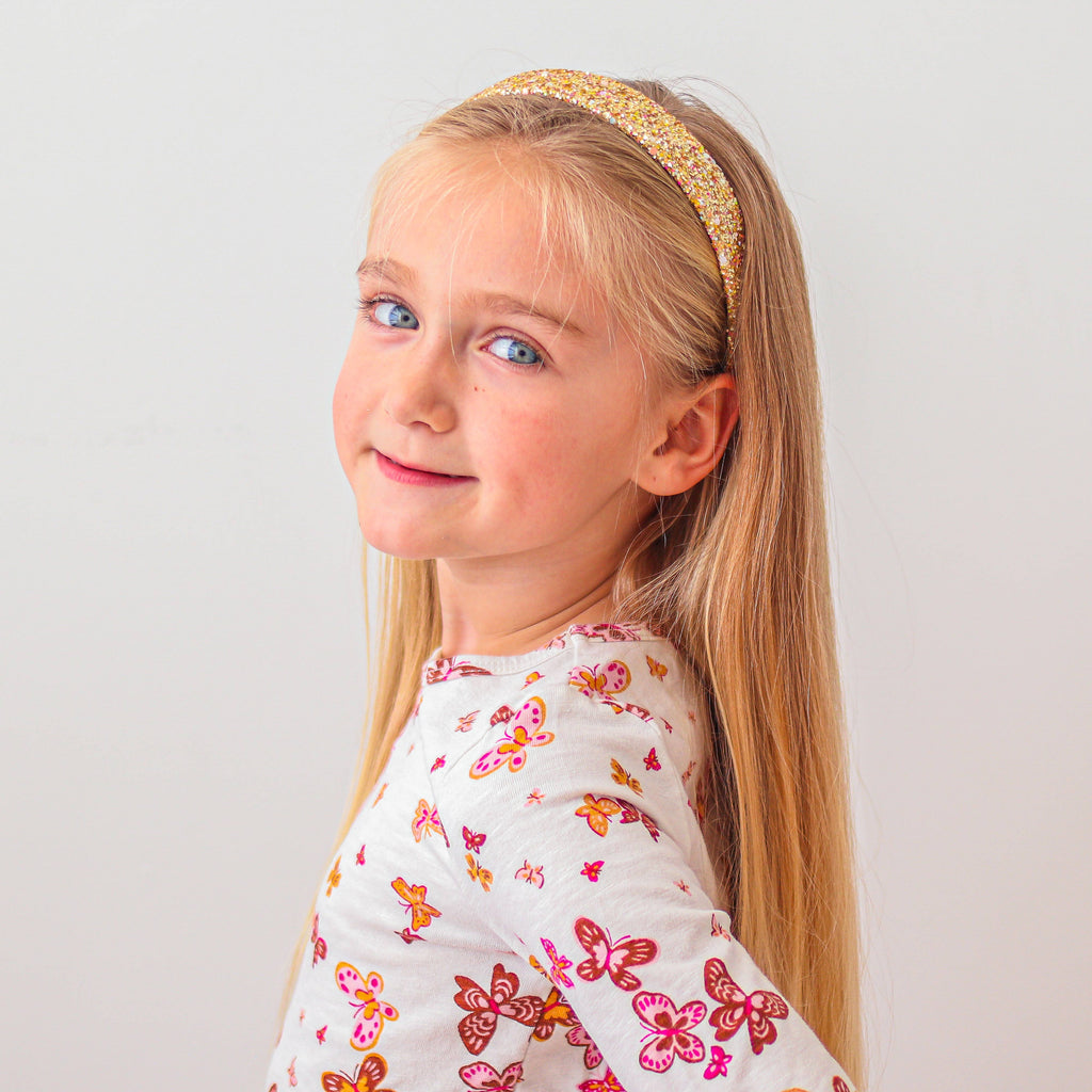 Tapered Chunky Glitter Headband