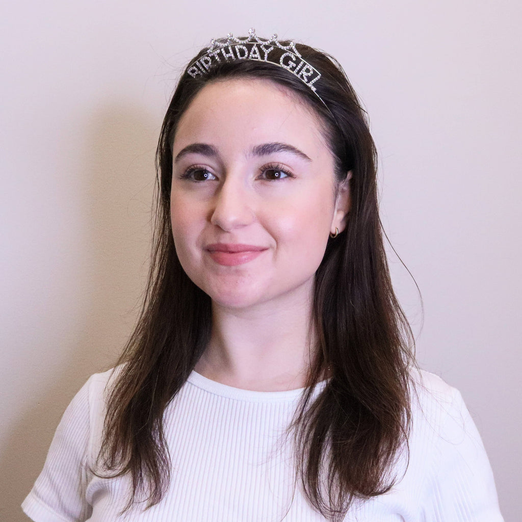 Happy Birthday Headband - Sparkle Rhinestone Crowns Tiaras