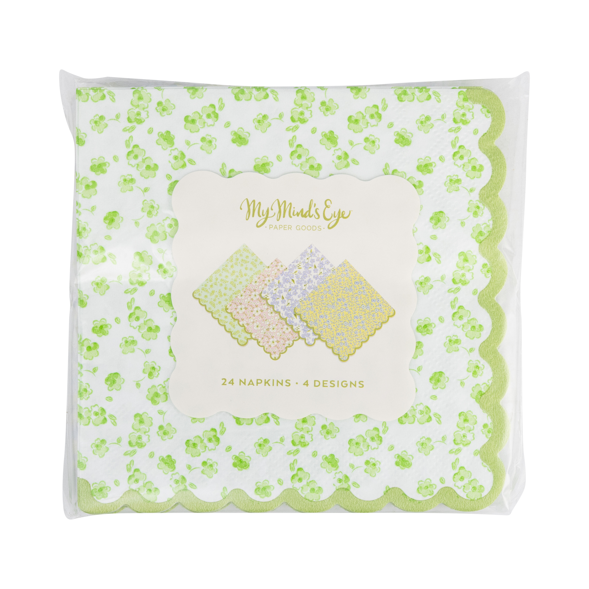 Ditsy Floral Cocktail Napkin Set (24ct)