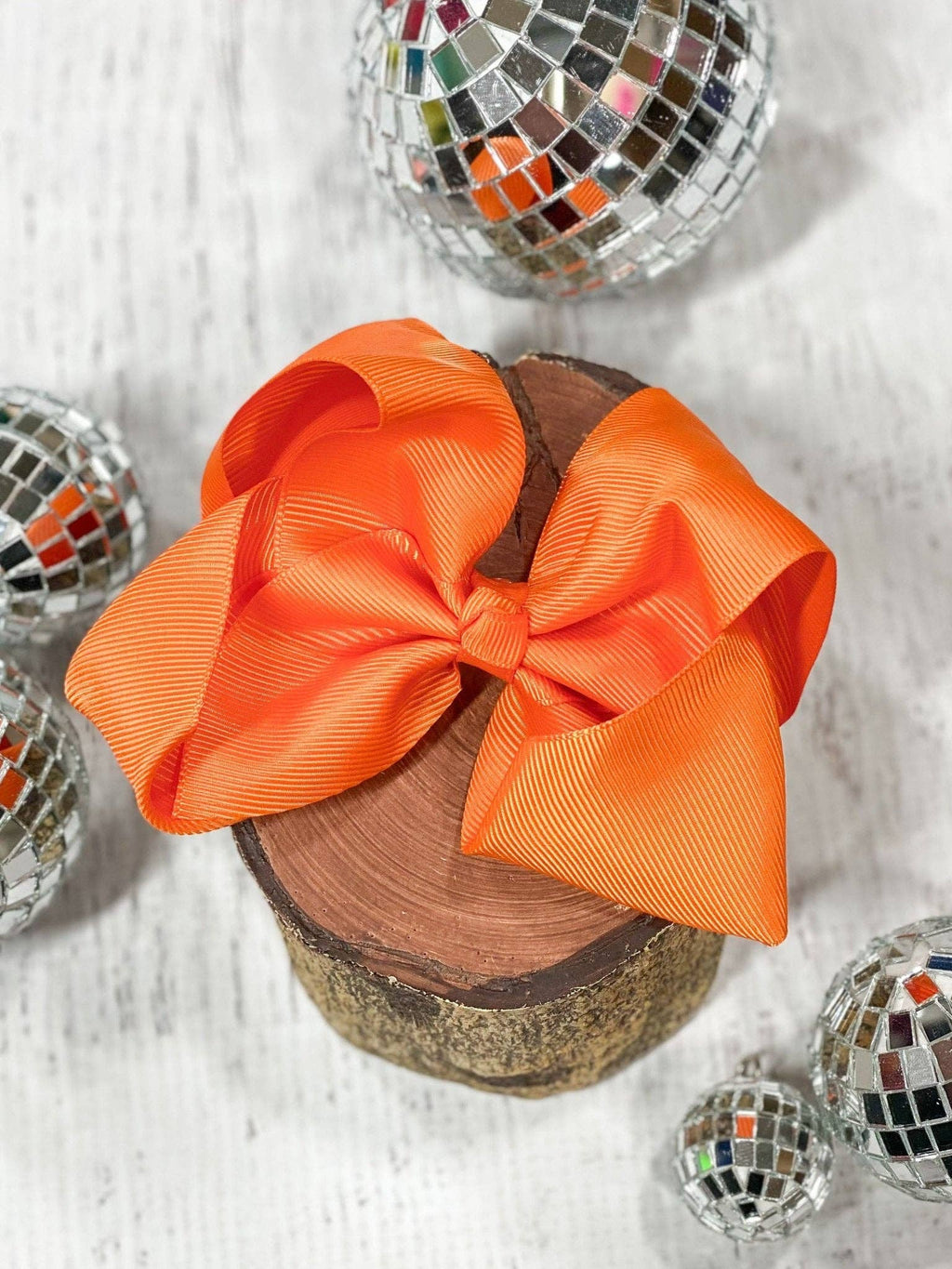 4.5" Classic Grosgrain Hair Bow | Alligator Clip, Satin Headband, or French Clip