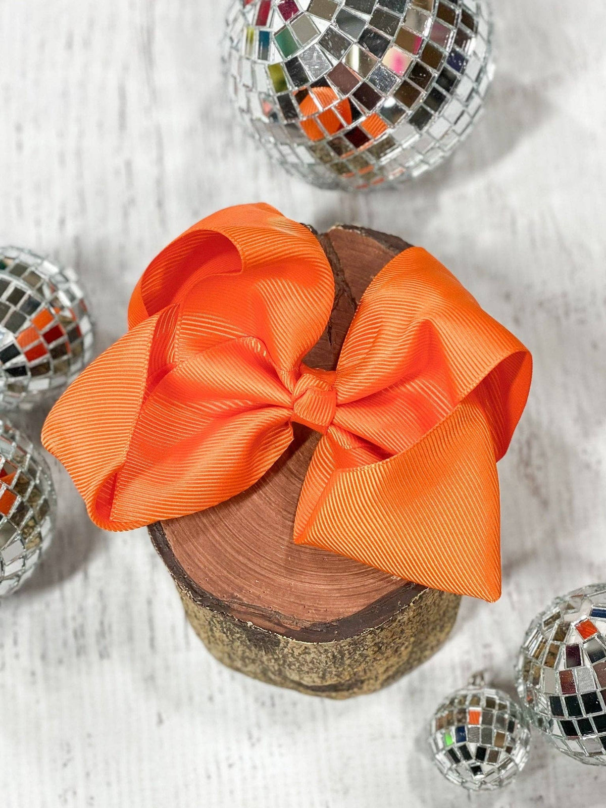 4.5" Classic Grosgrain Hair Bow | Alligator Clip, Satin Headband, or French Clip
