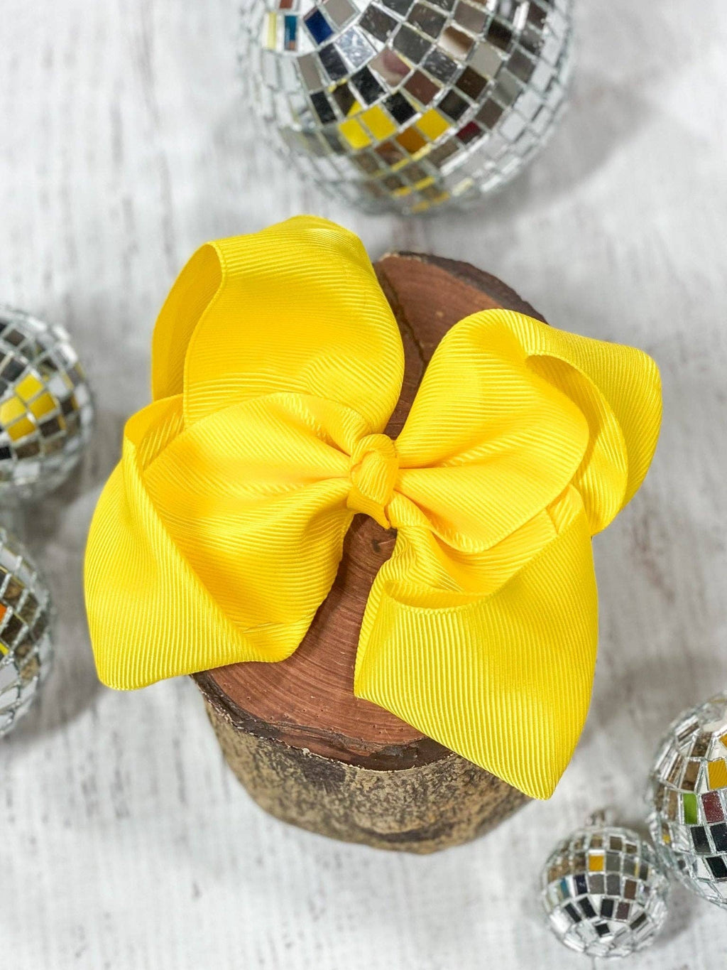 4.5" Classic Grosgrain Hair Bow | Alligator Clip, Satin Headband, or French Clip