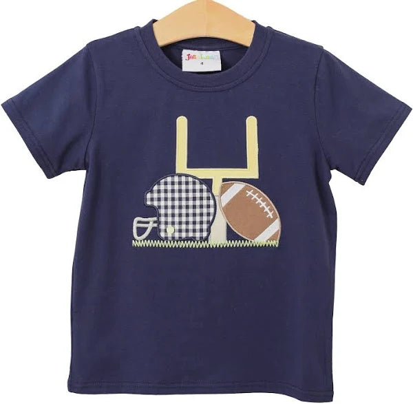 Touch Down Tee- royal blue